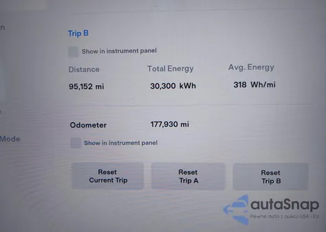 2015 Tesla Model S 70D/85D/P85D z USA, uszkodzony, nr VIN 5YJSA1E21FF105775